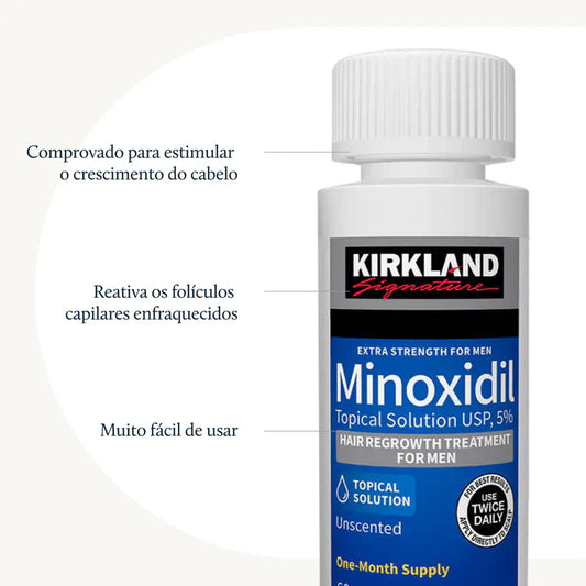 Kirkland Minoxidil 5%: Informação e Utilização no Cuidado Capilar