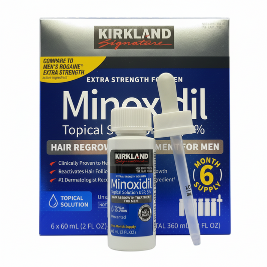 Minoxidil Kirkland - Pack 1 mês